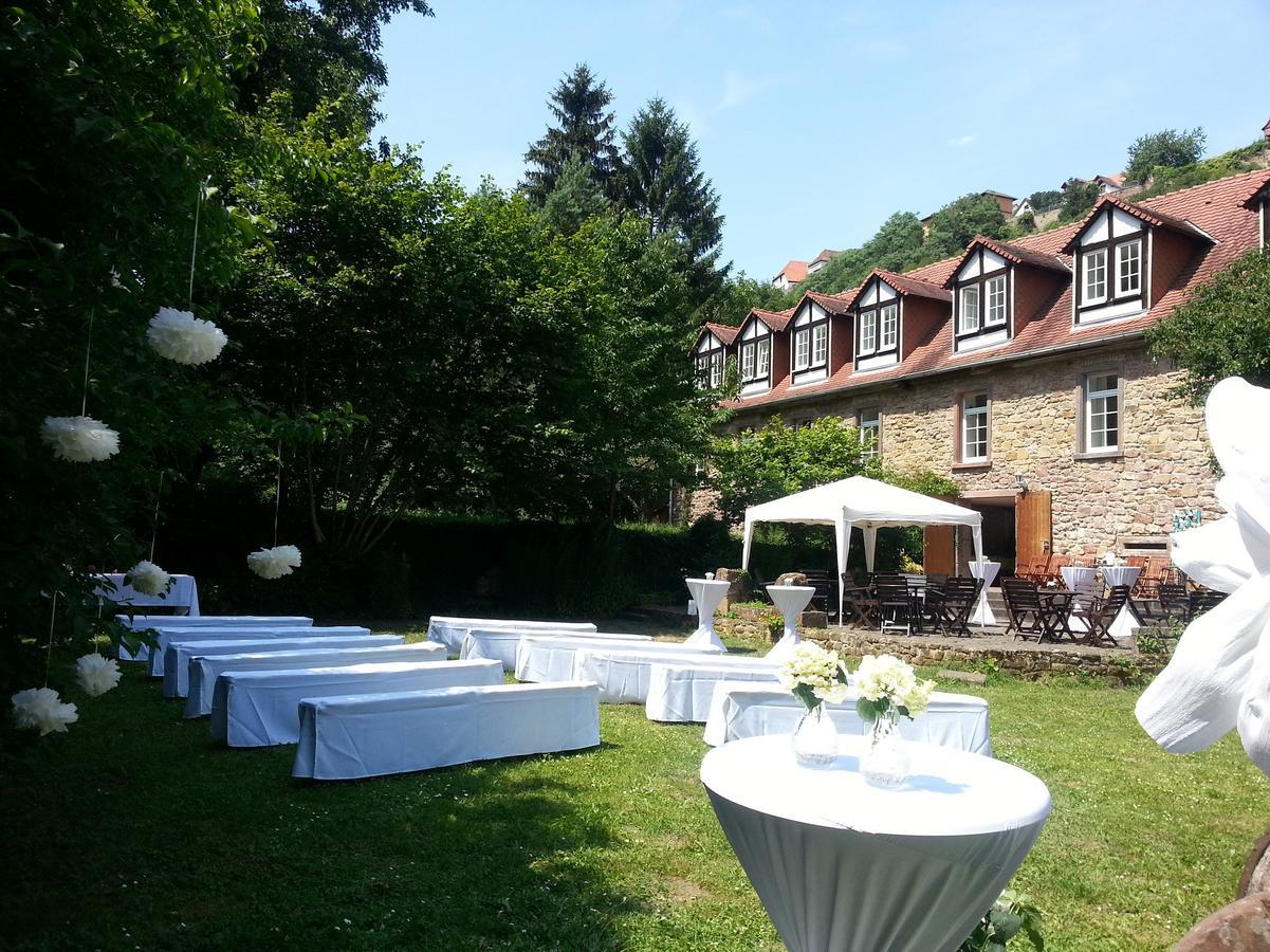 Gastehaus Felsenmuhle Im Tal Hotell Neuleiningen Eksteriør bilde